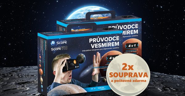 Průvodce Vesmírem / 2x Souprava Průvodce vesmírem 4v1