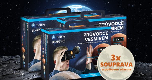 Průvodce Vesmírem / 3x Souprava Průvodce vesmírem 4v1